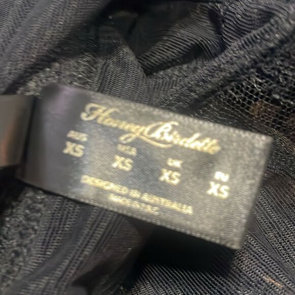 Honey Birdette Emma Bodysuit One Piece Black Size XS - Picture 9 of 13